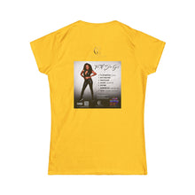Load image into Gallery viewer, Cl'Che' TMSG Cover Graphic Tee (Front & Back) Women's Fitted Tee
