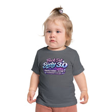 Load image into Gallery viewer, Baby T-Shirt “Back Dat Booty 3.0” Graphic Tee — Cute Retro Neon Infant Top