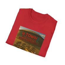 Load image into Gallery viewer, H-Town Unisex Softstyle T-Shirt | Retro Graphic Tee, Casual Outfit, Gift for Music Lovers, Streetwear, Hip Hop Fashion