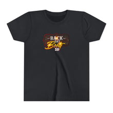 Load image into Gallery viewer, Youth Tee — "Back Dat Booty" saloon style