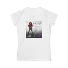 Load image into Gallery viewer, Cl'Che' TMSG Cover Graphic Tee (Front & Back) Women's Fitted Tee