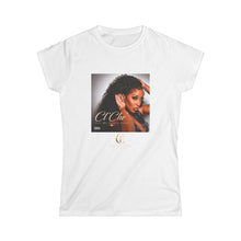 Load image into Gallery viewer, Cl'Che' TMSG Cover Graphic Tee (Front & Back) Women's Fitted Tee