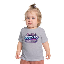 Load image into Gallery viewer, Baby T-Shirt “Back Dat Booty 3.0” Graphic Tee — Cute Retro Neon Infant Top