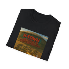 Load image into Gallery viewer, H-Town Unisex Softstyle T-Shirt | Retro Graphic Tee, Casual Outfit, Gift for Music Lovers, Streetwear, Hip Hop Fashion