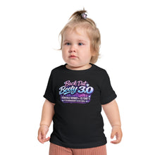 Load image into Gallery viewer, Baby T-Shirt “Back Dat Booty 3.0” Graphic Tee — Cute Retro Neon Infant Top