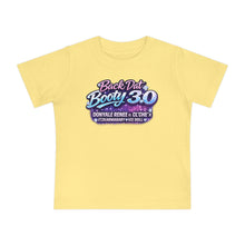 Load image into Gallery viewer, Baby T-Shirt “Back Dat Booty 3.0” Graphic Tee — Cute Retro Neon Infant Top