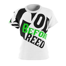 Load image into Gallery viewer, God Before Greed / Women's AOP Cut & Sew Tee