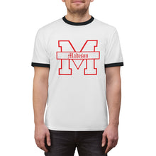 Load image into Gallery viewer, Madison Unisex Ringer Tee