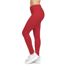 Load image into Gallery viewer, Madison( Red/White Lettering) Leggings