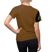 Load image into Gallery viewer, God Before Greed Women's AOP Cut & Sew Tee