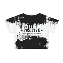 Load image into Gallery viewer, POSITIVE Single Cover Crop Tee