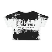 Load image into Gallery viewer, POSITIVE Single Cover Crop Tee