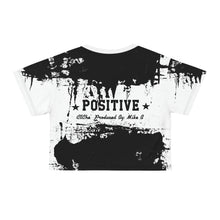 Load image into Gallery viewer, POSITIVE Single Cover Crop Tee