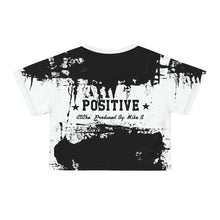 Load image into Gallery viewer, POSITIVE Single Cover Crop Tee