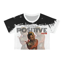 Load image into Gallery viewer, POSITIVE Single Cover Crop Tee