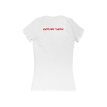 Load image into Gallery viewer, Women's Jersey Short Sleeve Deep V-Neck Tee