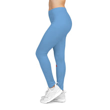 Load image into Gallery viewer, Madison (Blue/Red Lettering) Leggings