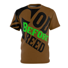 Load image into Gallery viewer, God Before Greed ( Army ) Unisex AOP Cut & Sew Tee