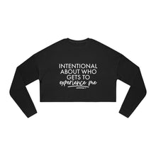 Load image into Gallery viewer, INTENTIONAL Cropped Sweatshirt