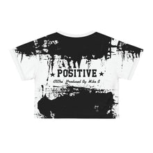 Load image into Gallery viewer, POSITIVE Single Cover Crop Tee