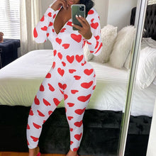 Load image into Gallery viewer, Sexy printing Home Onesies Jumpsuit Sleepwear pajamas