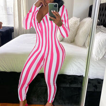 Load image into Gallery viewer, Sexy printing Home Onesies Jumpsuit Sleepwear pajamas