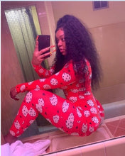 Load image into Gallery viewer, Sexy printing Home Onesies Jumpsuit Sleepwear pajamas