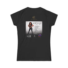 Load image into Gallery viewer, Cl'Che' TMSG Cover Graphic Tee (Front &amp; Back) Women's Fitted Tee
