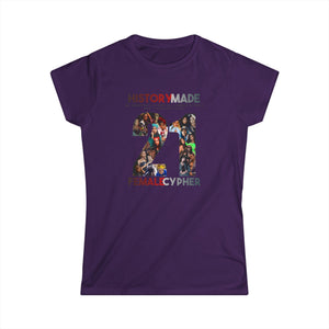 21 ALL FEMALE CYPHER Fitted Tee MHHAFC