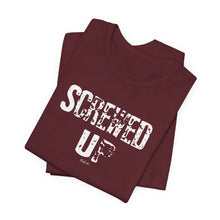 Load image into Gallery viewer, Screwed Up Distressed Graphic Tee by MH Stylz
