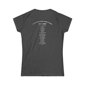 21 ALL FEMALE CYPHER Fitted Tee MHHAFC