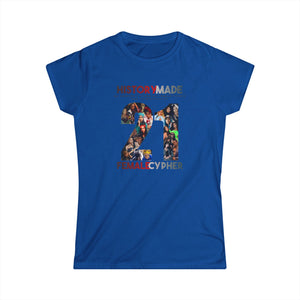 21 ALL FEMALE CYPHER Fitted Tee MHHAFC