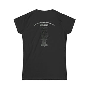 21 ALL FEMALE CYPHER Fitted Tee MHHAFC
