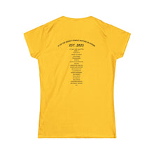 Load image into Gallery viewer, 21 ALL FEMALE CYPHER Fitted Tee MHHAFC
