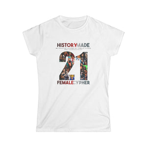 21 ALL FEMALE CYPHER Fitted Tee MHHAFC