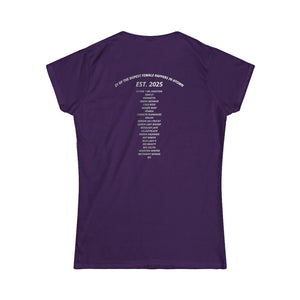 21 ALL FEMALE CYPHER Fitted Tee MHHAFC