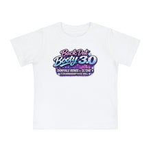 Load image into Gallery viewer, Baby T-Shirt “Back Dat Booty 3.0” Graphic Tee — Cute Retro Neon Infant Top
