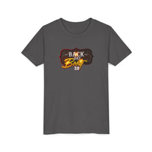 Load image into Gallery viewer, Youth Tee — "Back Dat Booty" saloon style
