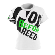 Load image into Gallery viewer, God Before Greed / Women&#39;s AOP Cut &amp; Sew Tee
