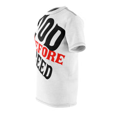 Load image into Gallery viewer, God Before Greed (Red) Unisex AOP Cut &amp; Sew Tee
