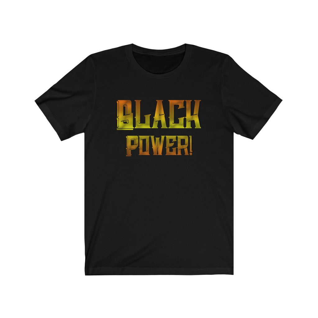 Black Power Unisex Jersey Short Sleeve Tee