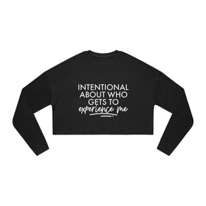 INTENTIONAL Cropped Sweatshirt